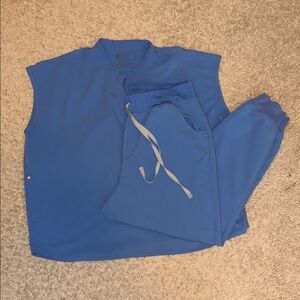 Ceil Blue Figs Scrub Set XL